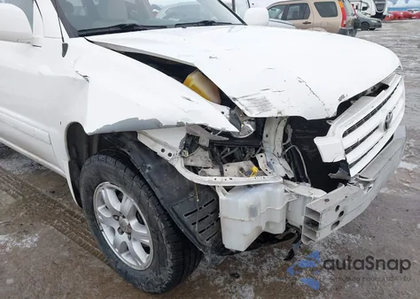 2002 Toyota Highlander V6 из США, поврежденный, VIN JTEHF21A920081695